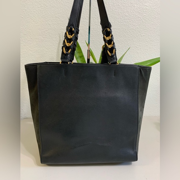 ๐๐ TORY BURCH Brooke Leather & Suede Tote Handbag - Picture 2 of 15